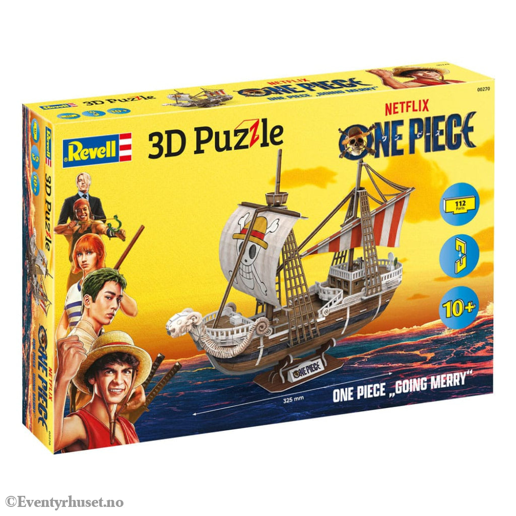 One Piece 3D Puzzle Flying Lamb / Going Merry 32 cm Toys