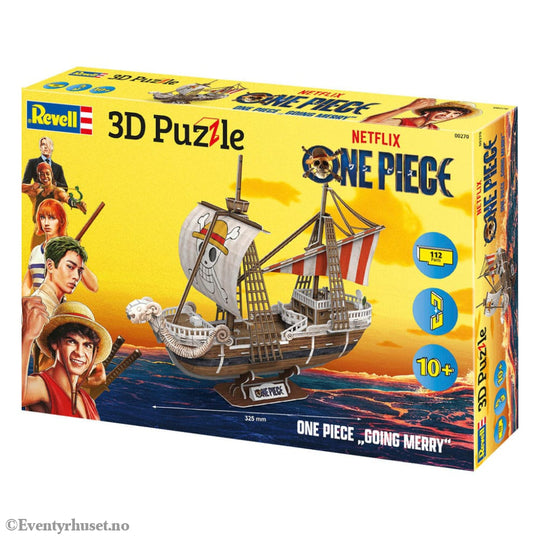 One Piece 3D Puzzle Flying Lamb / Going Merry 32 cm Toys