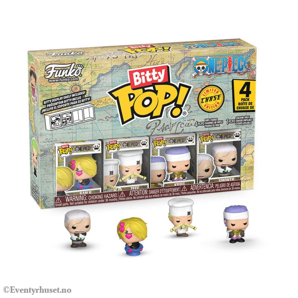 One Piece Bitty POP! Vinyl Figure 4-Pack Sanji 2,5 cm Collectibles