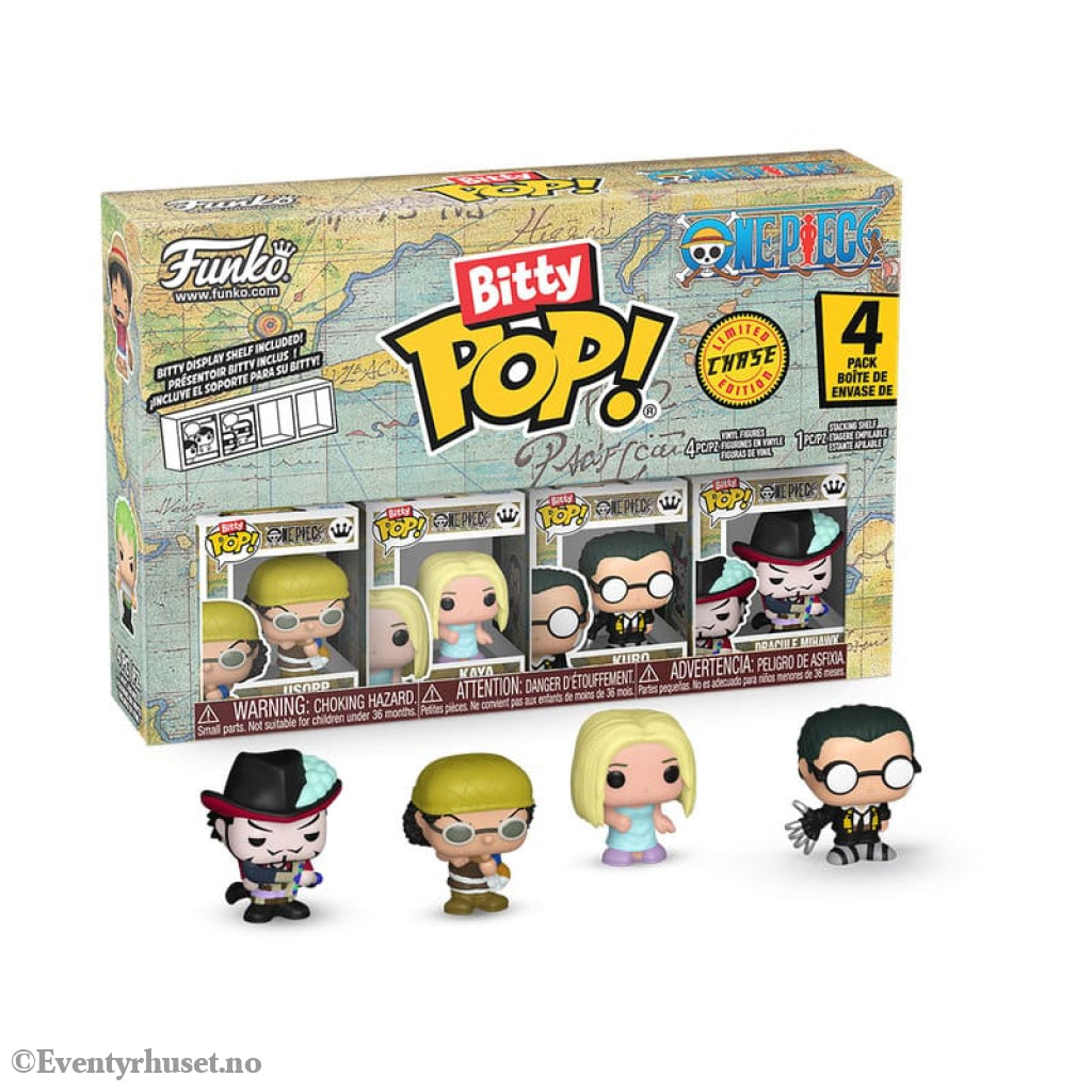 One Piece Bitty POP! Vinyl Figure 4-Pack Usopp 2,5 cm Collectibles
