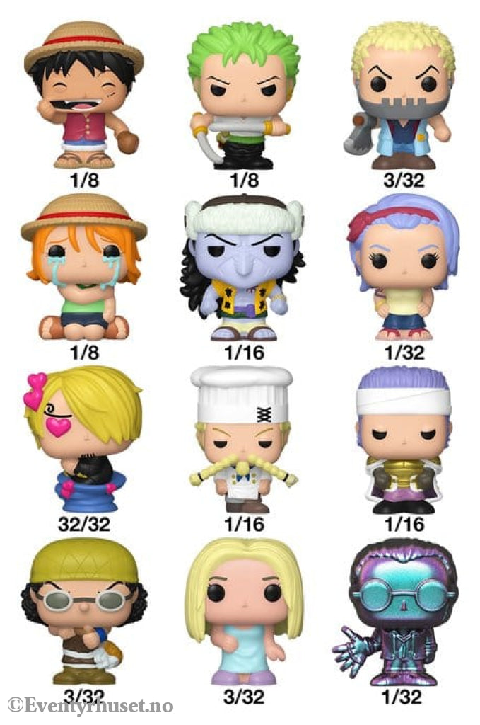 One Piece Bitty POP! Vinyl Figure Display (32) PDQ 2,5 cm Collectibles