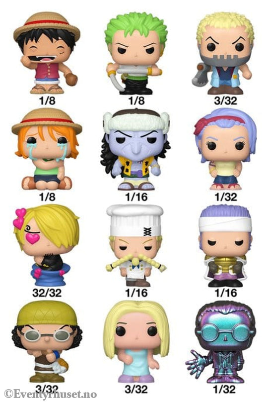 One Piece Bitty POP! Vinyl Figure Display (32) PDQ 2,5 cm Collectibles