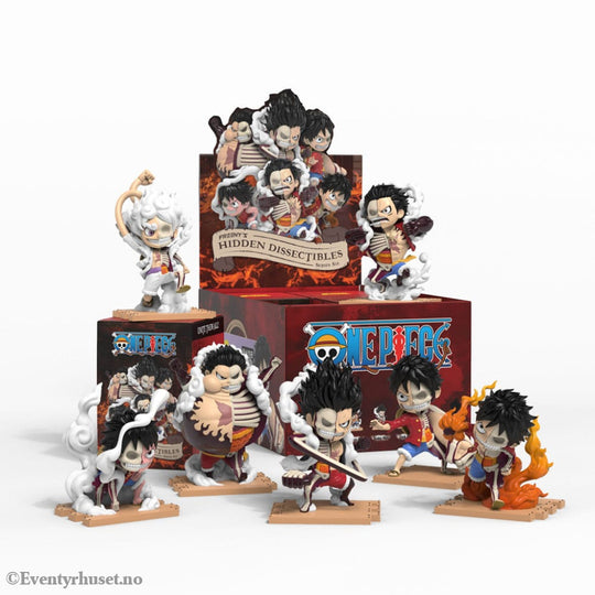 One Piece Blind Box Hidden Dissectibles Series 6 (Luffy Gear’s) Display (6) Manga & Anime