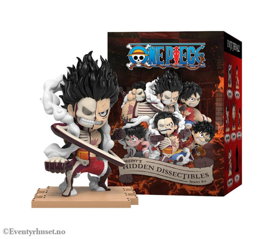 One Piece Blind Box Hidden Dissectibles Series 6 (Luffy Gear’s) Display (6) Manga & Anime
