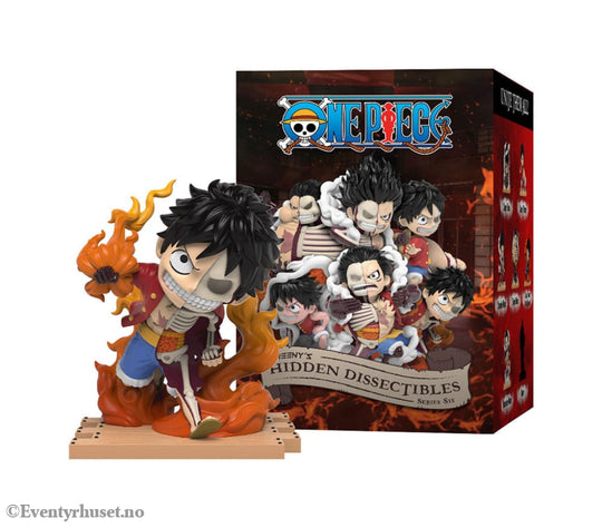 One Piece Blind Box Hidden Dissectibles Series 6 (Luffy Gear’s) Display (6) Manga & Anime