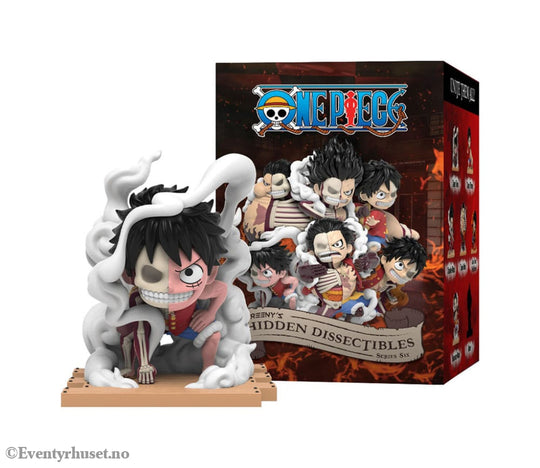 One Piece Blind Box Hidden Dissectibles Series 6 (Luffy Gear’s) Display (6) Manga & Anime
