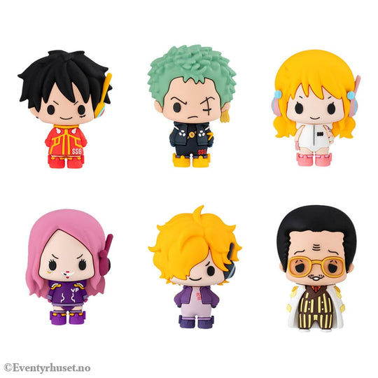 One Piece Chokorin Mascot Series Trading Figure 6-Pack Egghead Ver. 5 cm Manga & Anime