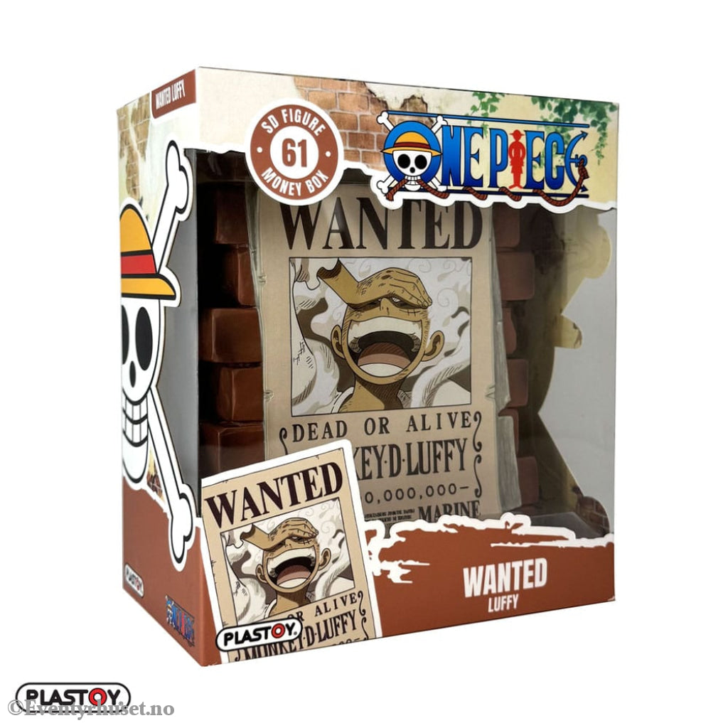 One Piece Coin Bank Luffy Wanted Home & Gifts