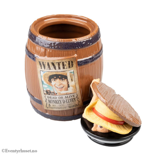 One Piece Cookie Jar Wanted Monkey D. Luffy Home & Gifts