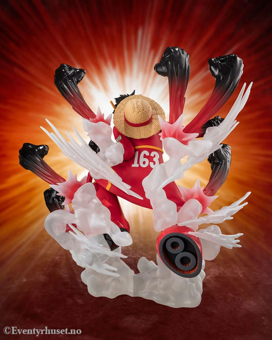 One Piece Figuarts ZERO Extra Battle PVC Statue Monkey D. Luffy -Gum Gum Hawk Gatling- 19 cm Manga & Anime