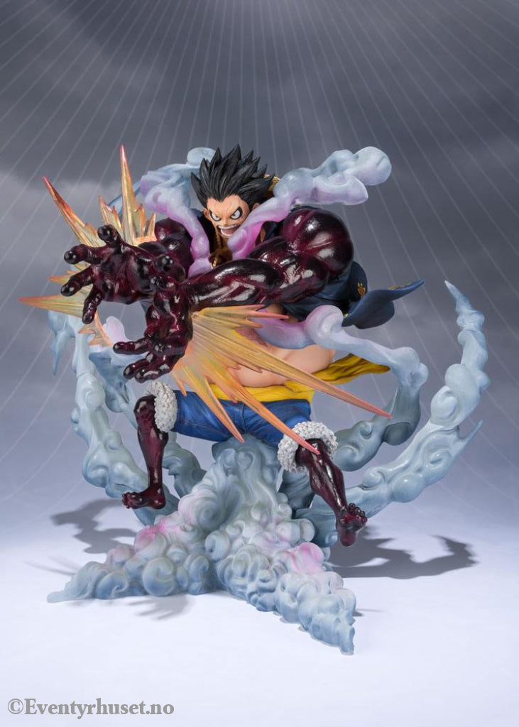 One Piece FiguartsZERO PVC Statue Monkey D. Luffy Gear 4 Leo Bazooka Reissue 18 cm Manga & Anime