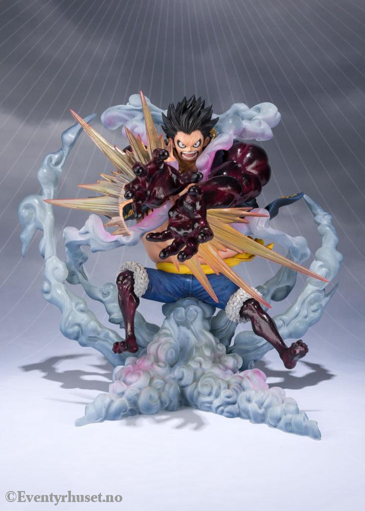 One Piece FiguartsZERO PVC Statue Monkey D. Luffy Gear 4 Leo Bazooka Reissue 18 cm Manga & Anime