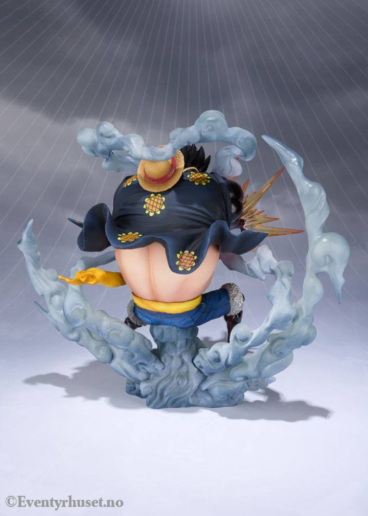 One Piece FiguartsZERO PVC Statue Monkey D. Luffy Gear 4 Leo Bazooka Reissue 18 cm Manga & Anime