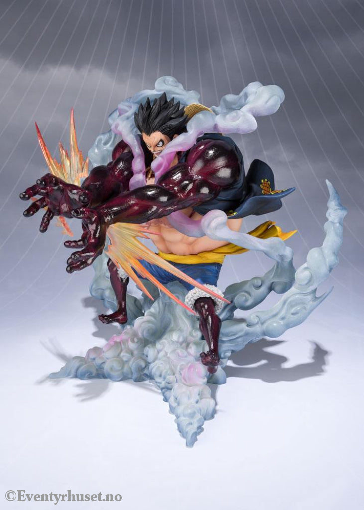 One Piece FiguartsZERO PVC Statue Monkey D. Luffy Gear 4 Leo Bazooka Reissue 18 cm Manga & Anime
