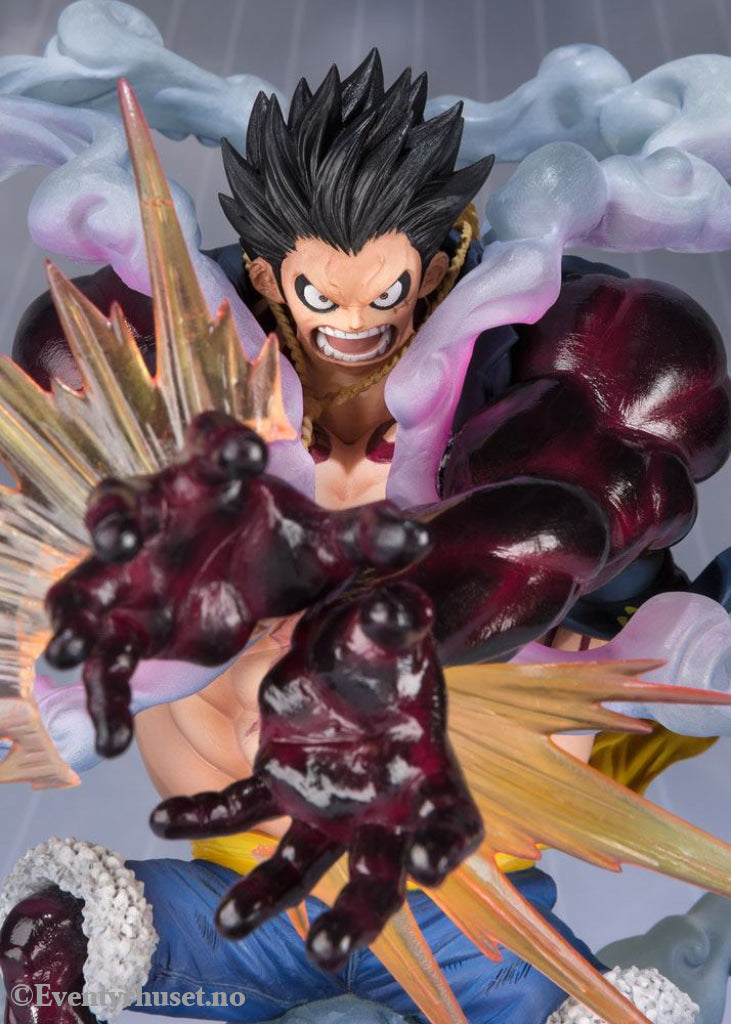One Piece FiguartsZERO PVC Statue Monkey D. Luffy Gear 4 Leo Bazooka Reissue 18 cm Manga & Anime