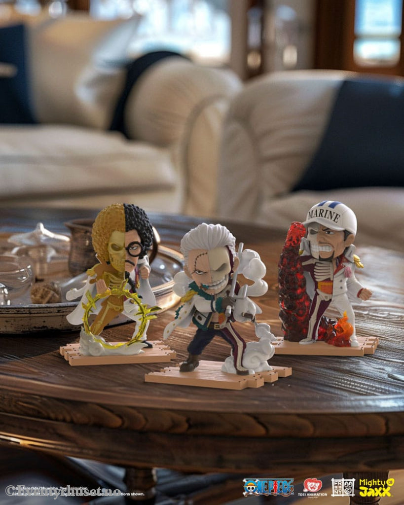 One Piece Freeny’s Hidden Dissectables Marines Edition 4 inch Vinyl Figure Blind Box Display (6) Collectibles