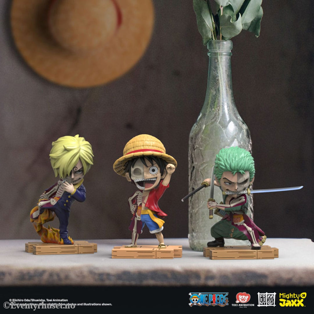 One Piece Freeny’s Hidden Dissectables Vinyl Figure Luffy Zoro and Sanji 10 cm Collectibles