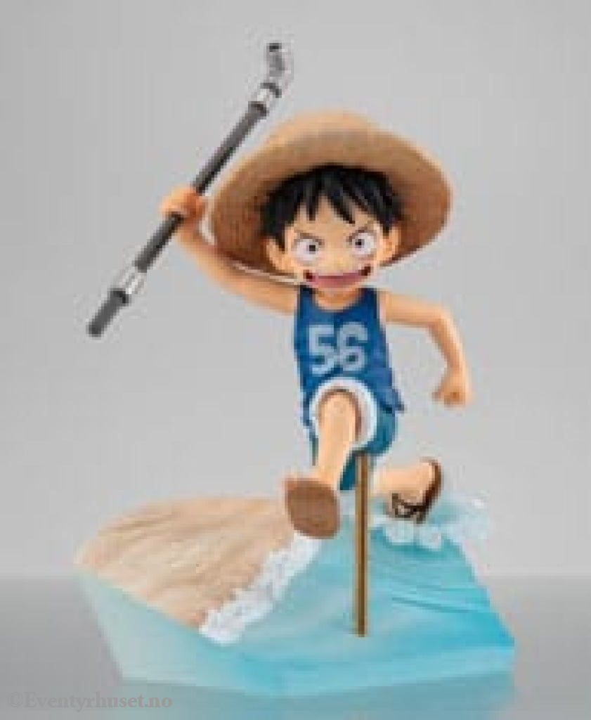 One Piece G.E.M. Series PVC Statue Monkey D. Luffy Run! Run! Run! 15th anniversary Ver. 12 cm Manga & Anime