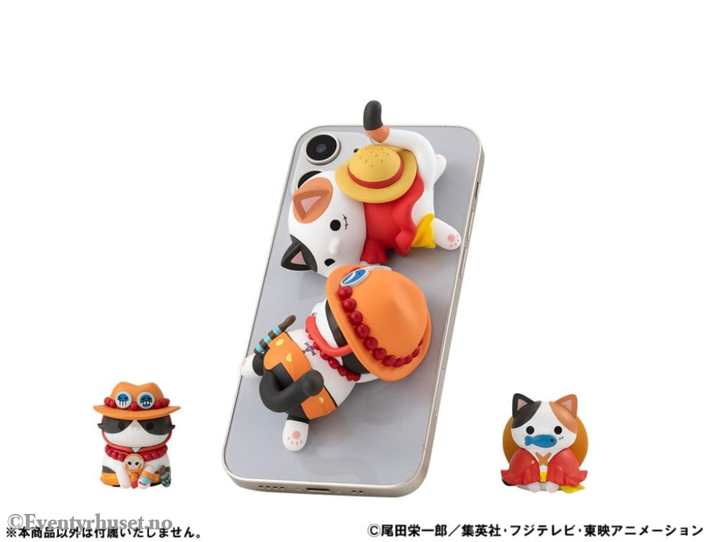 One Piece Mega Cat Project Trading Figure Egghead NyanPieceNyan! Stickie! 3 cm Assortment (8) Manga & Anime