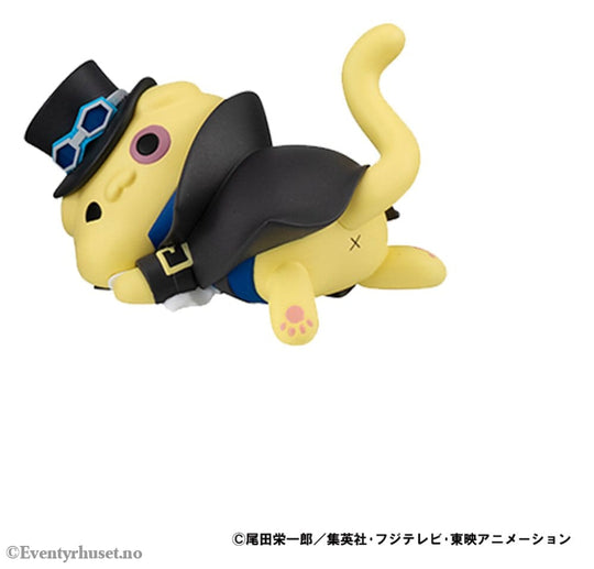 One Piece Mega Cat Project Trading Figure Egghead NyanPieceNyan! Stickie! 3 cm Assortment (8) Manga & Anime