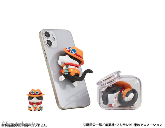One Piece Mega Cat Project Trading Figure Egghead NyanPieceNyan! Stickie! 3 cm Assortment (8) Manga & Anime