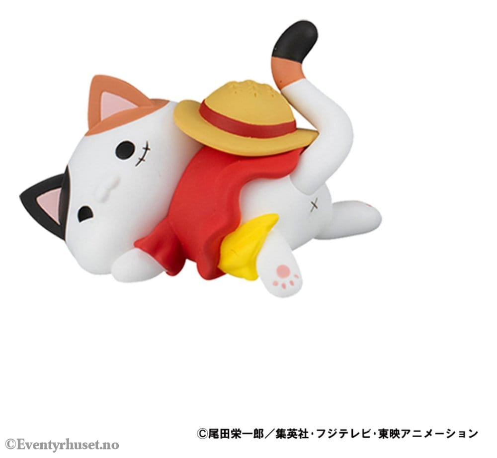 One Piece Mega Cat Project Trading Figure Egghead NyanPieceNyan! Stickie! 3 cm Assortment (8) Manga & Anime