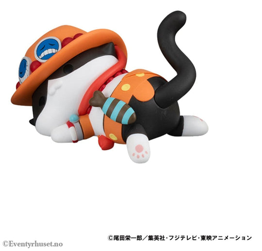 One Piece Mega Cat Project Trading Figure Egghead NyanPieceNyan! Stickie! 3 cm Assortment (8) Manga & Anime