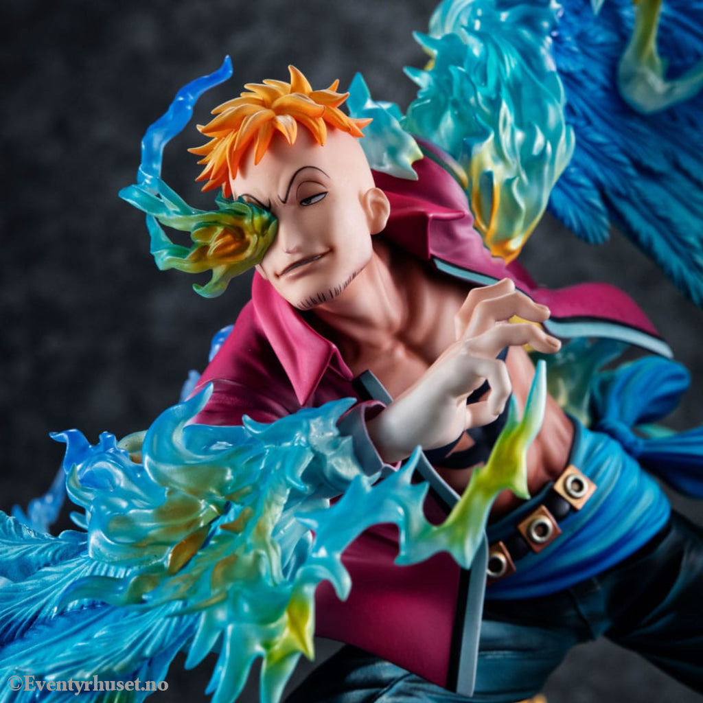 One Piece P.O.P MAS Maximum PVC Statue Marco the Phoenix Leader of 1st group of Whitebeard Pirates 32 cm Manga & Anime