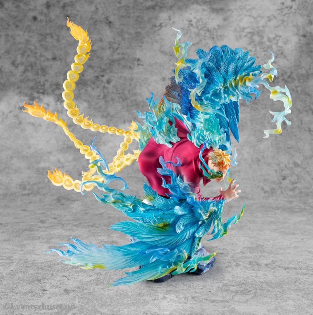 One Piece P.O.P MAS Maximum PVC Statue Marco the Phoenix Leader of 1st group of Whitebeard Pirates 32 cm Manga & Anime