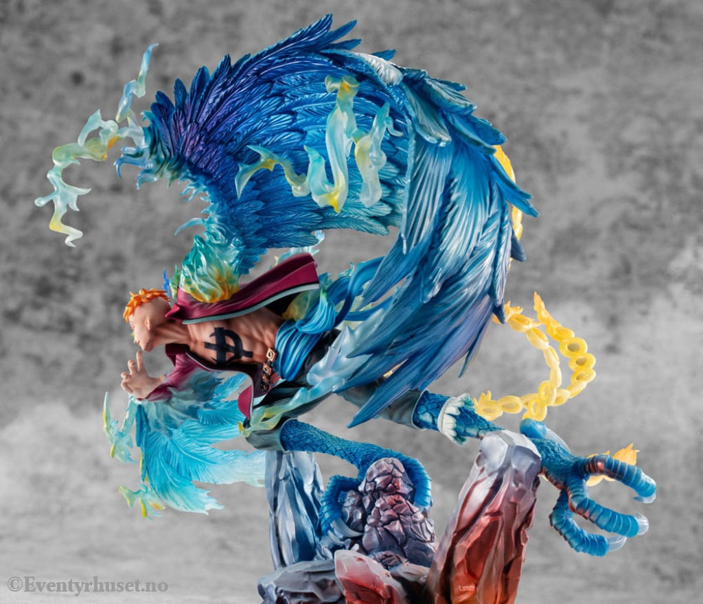 One Piece P.O.P MAS Maximum PVC Statue Marco the Phoenix Leader of 1st group of Whitebeard Pirates 32 cm Manga & Anime