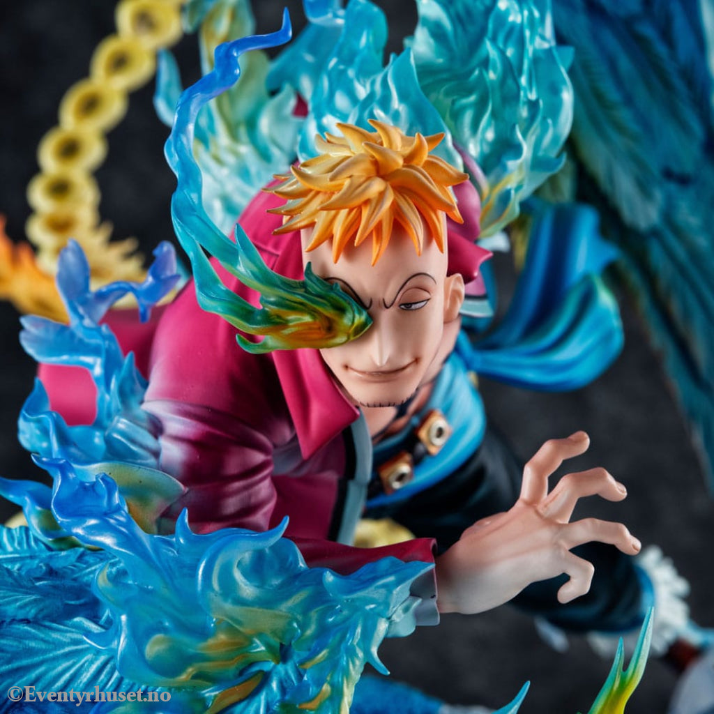 One Piece P.O.P MAS Maximum PVC Statue Marco the Phoenix Leader of 1st group of Whitebeard Pirates 32 cm Manga & Anime