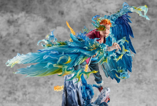One Piece P.O.P MAS Maximum PVC Statue Marco the Phoenix Leader of 1st group of Whitebeard Pirates 32 cm Manga & Anime