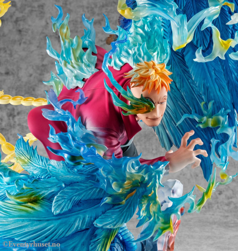 One Piece P.O.P MAS Maximum PVC Statue Marco the Phoenix Leader of 1st group of Whitebeard Pirates 32 cm Manga & Anime