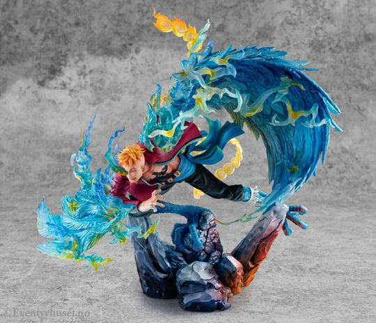 One Piece P.O.P MAS Maximum PVC Statue Marco the Phoenix Leader of 1st group of Whitebeard Pirates 32 cm Manga & Anime