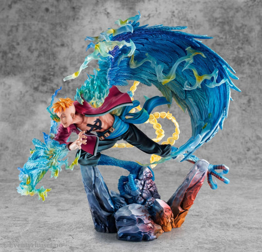 One Piece P.O.P MAS Maximum PVC Statue Marco the Phoenix Leader of 1st group of Whitebeard Pirates 32 cm Manga & Anime