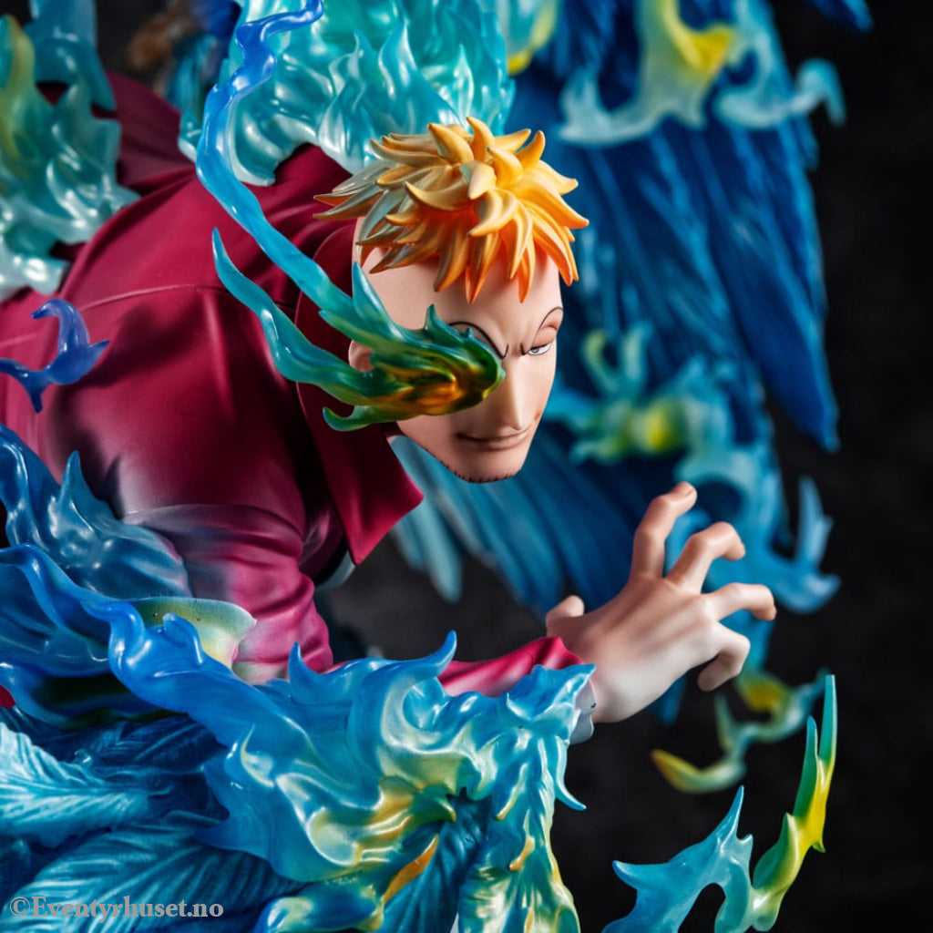 One Piece P.O.P MAS Maximum PVC Statue Marco the Phoenix Leader of 1st group of Whitebeard Pirates 32 cm Manga & Anime