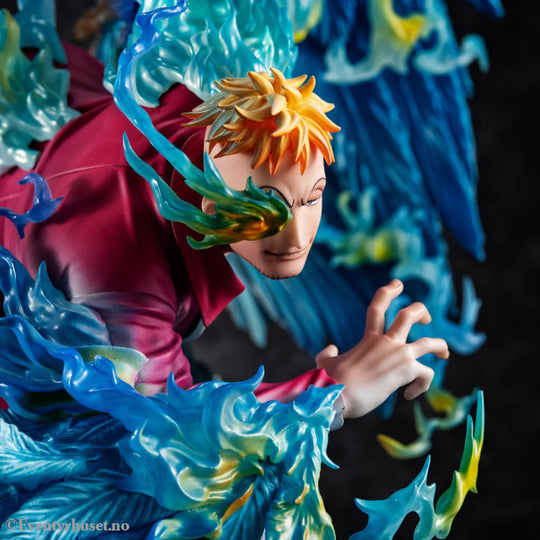 One Piece P.O.P MAS Maximum PVC Statue Marco the Phoenix Leader of 1st group of Whitebeard Pirates 32 cm Manga & Anime