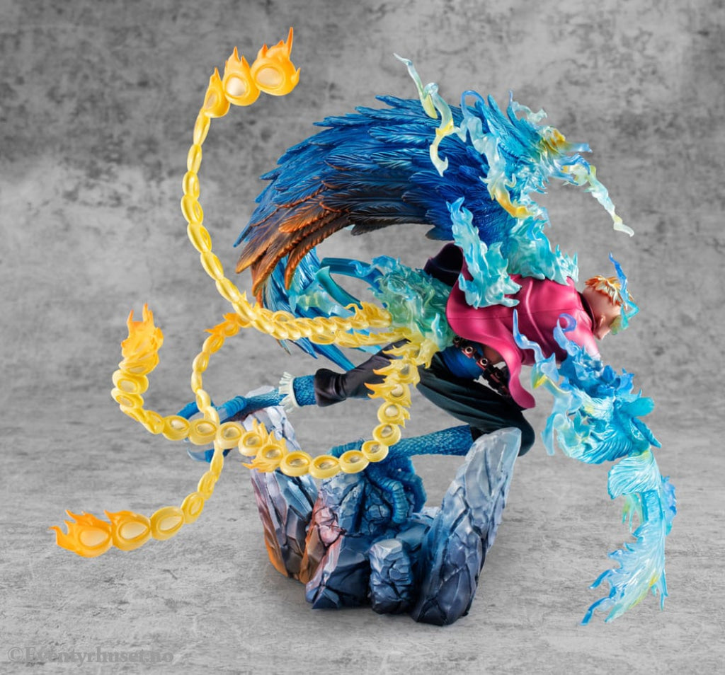 One Piece P.O.P MAS Maximum PVC Statue Marco the Phoenix Leader of 1st group of Whitebeard Pirates 32 cm Manga & Anime