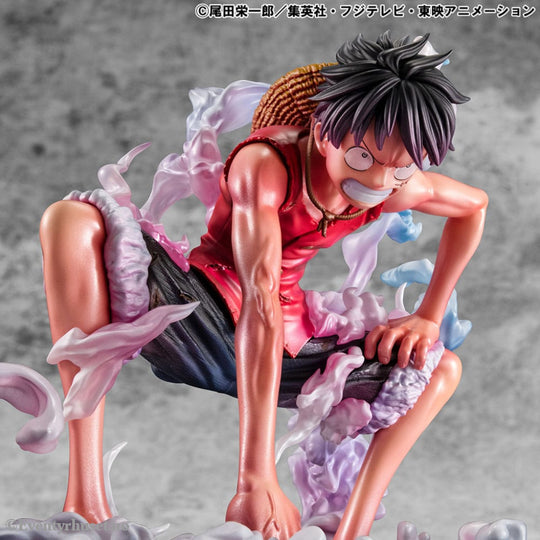 One Piece P.O.P PVC Statue Monkey D. Luffy Gear 2 Limited Edition 19 cm Manga & Anime