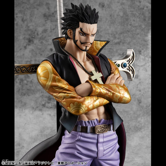 One Piece P.O.P SA-MAXIMUM PVC Statue Hawk Eye Dracule Mihawk Ver. R 29 cm Manga & Anime