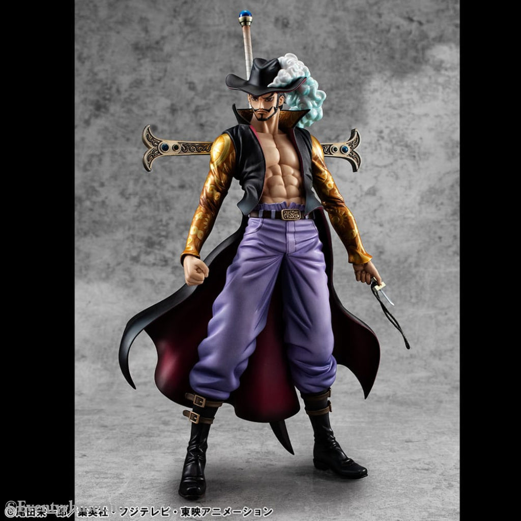 One Piece P.O.P SA-MAXIMUM PVC Statue Hawk Eye Dracule Mihawk Ver. R 29 cm Manga & Anime
