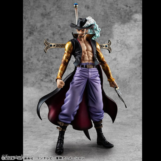 One Piece P.O.P SA-MAXIMUM PVC Statue Hawk Eye Dracule Mihawk Ver. R 29 cm Manga & Anime