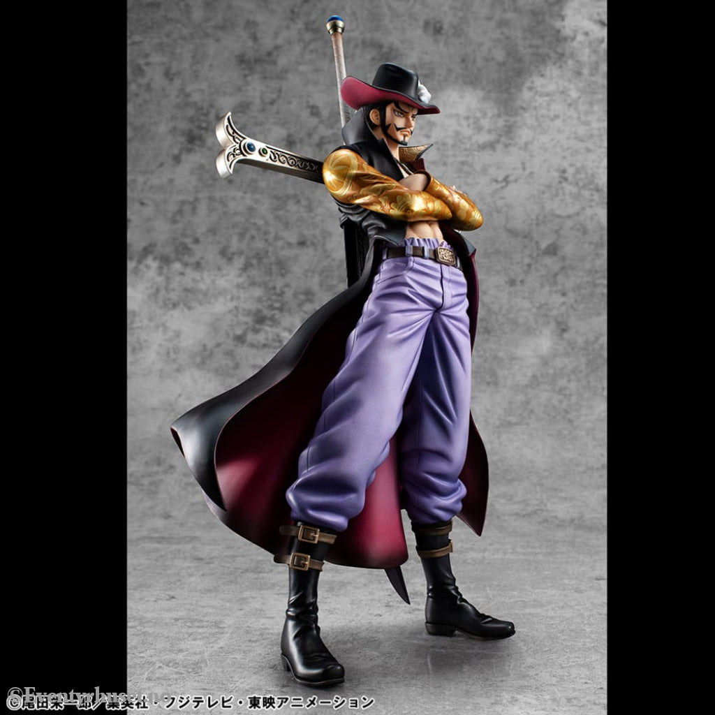 One Piece P.O.P SA-MAXIMUM PVC Statue Hawk Eye Dracule Mihawk Ver. R 29 cm Manga & Anime