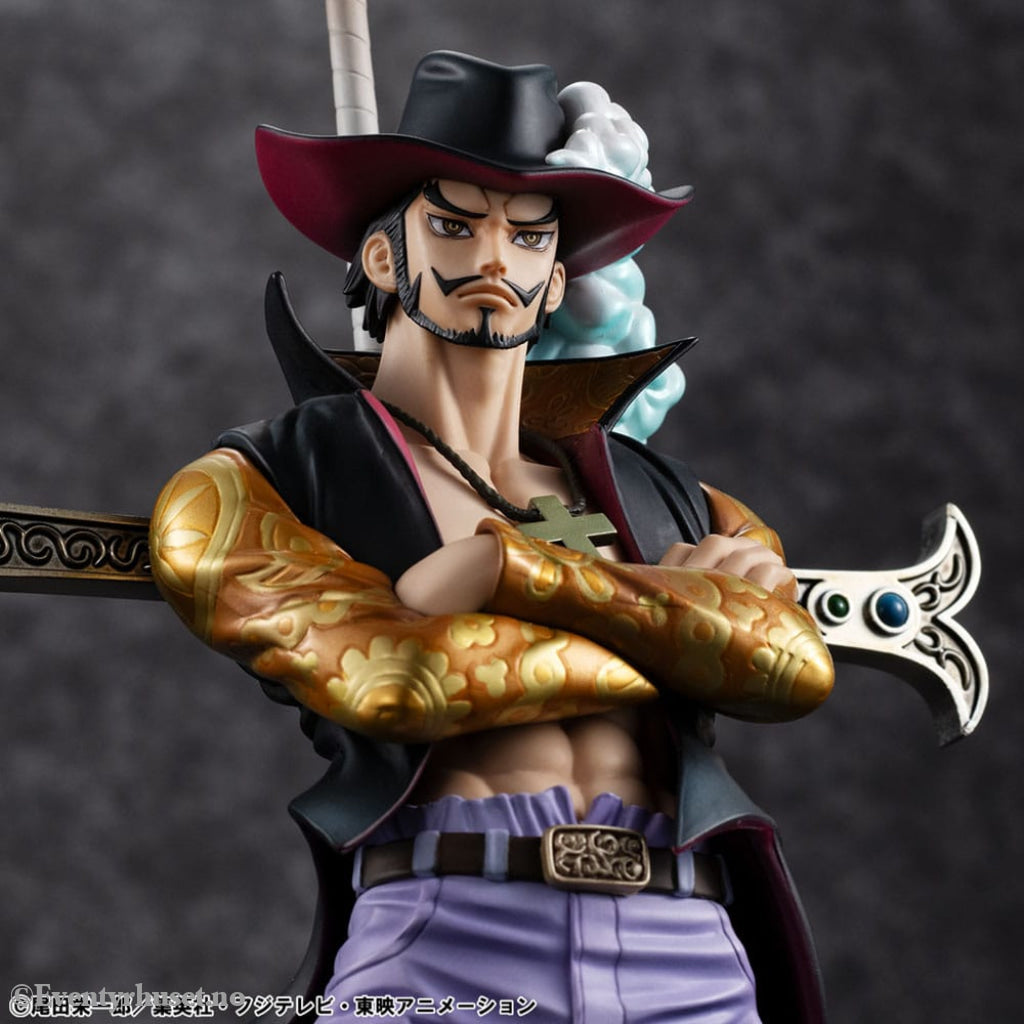 One Piece P.O.P SA-MAXIMUM PVC Statue Hawk Eye Dracule Mihawk Ver. R 29 cm Manga & Anime