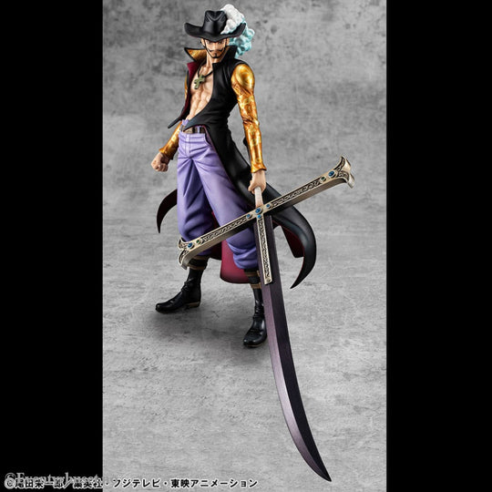 One Piece P.O.P SA-MAXIMUM PVC Statue Hawk Eye Dracule Mihawk Ver. R 29 cm Manga & Anime