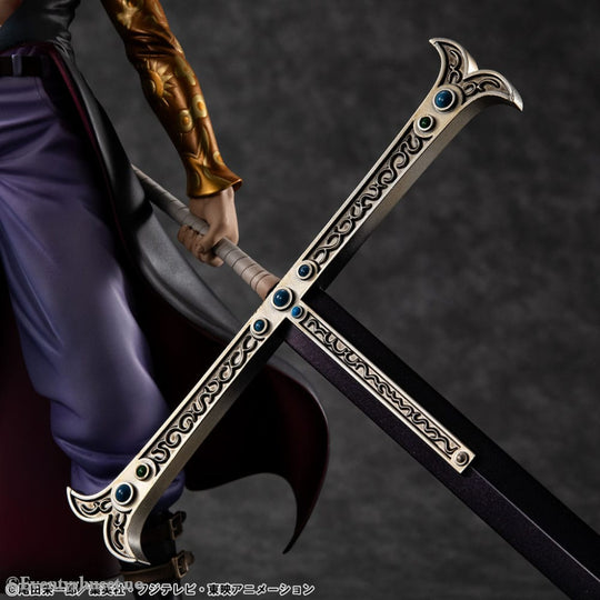 One Piece P.O.P SA-MAXIMUM PVC Statue Hawk Eye Dracule Mihawk Ver. R 29 cm Manga & Anime