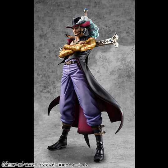 One Piece P.O.P SA-MAXIMUM PVC Statue Hawk Eye Dracule Mihawk Ver. R 29 cm Manga & Anime