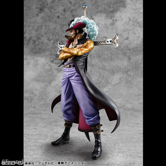 One Piece P.O.P SA-MAXIMUM PVC Statue Hawk Eye Dracule Mihawk Ver. R 29 cm Manga & Anime
