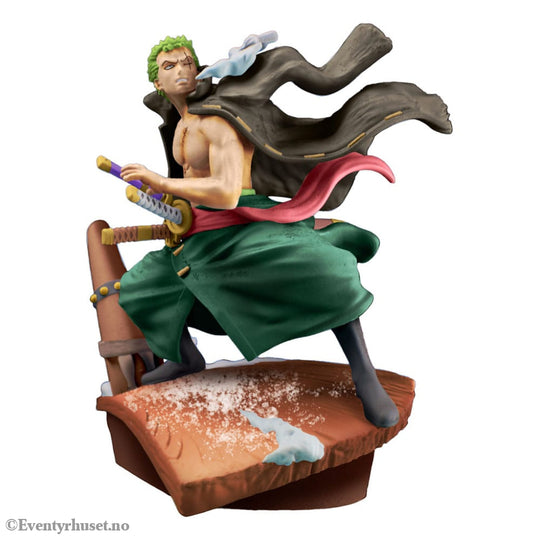 One Piece Petitrama PVC Mini Statue Logbox Re Birth Egghead Set 9 cm Manga & Anime