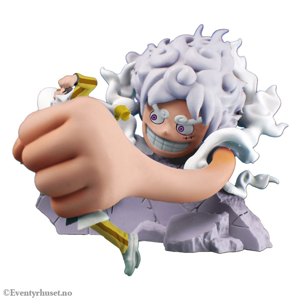 One Piece Petitrama PVC Mini Statue Logbox Re Birth Egghead Set 9 cm Manga & Anime